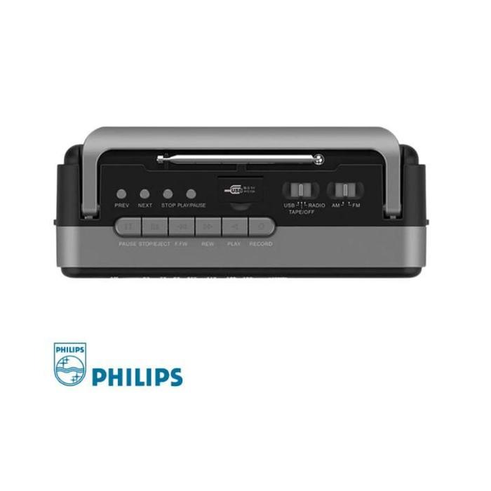 Radio tape - Pemutar Kaset Pita TAR3568 - Perekam Kaset Recorder - Radio FM/AM - Pemutar Lagu MP3 US