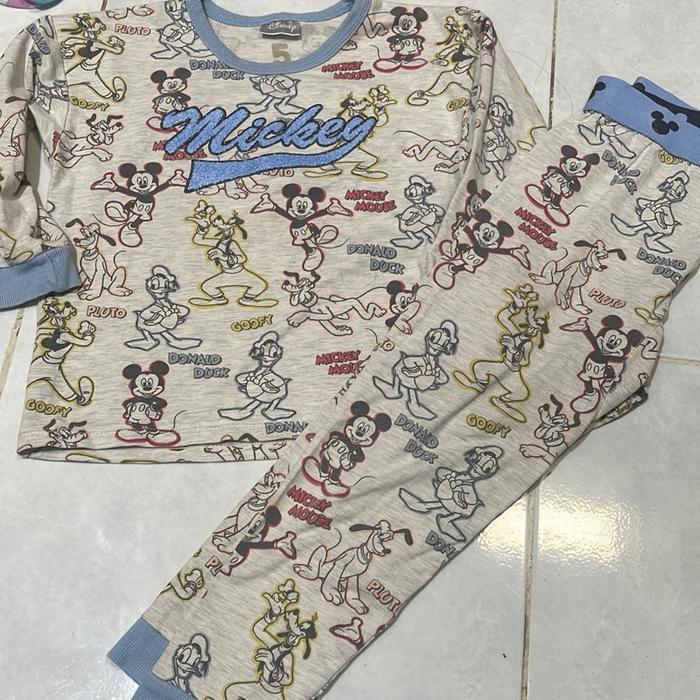 Baju tidur anak disney x cotton