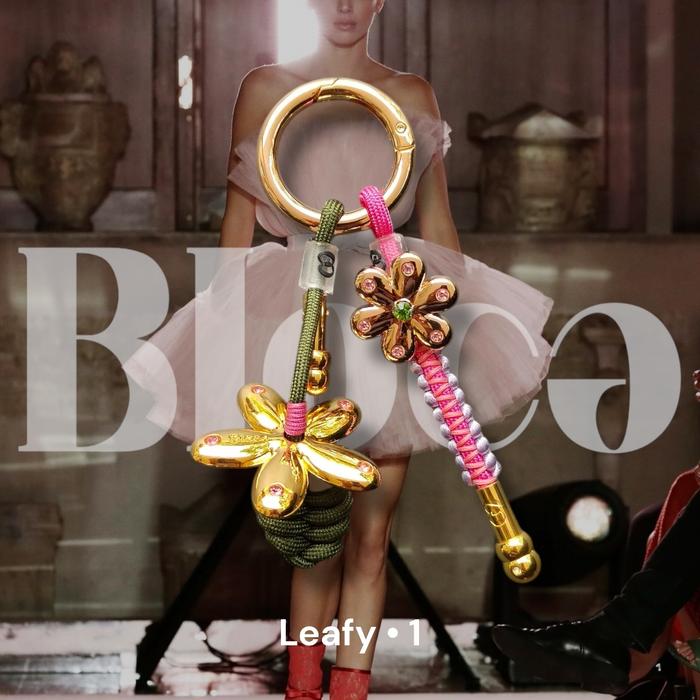[Bloca Bag Charm] Leafy -1A MURAH