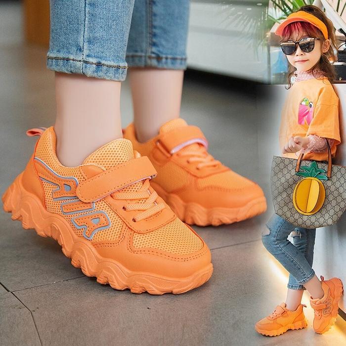 Sepatu Anak Sneakers Korea Fashion cewek cowok Full Color AIA by axeline