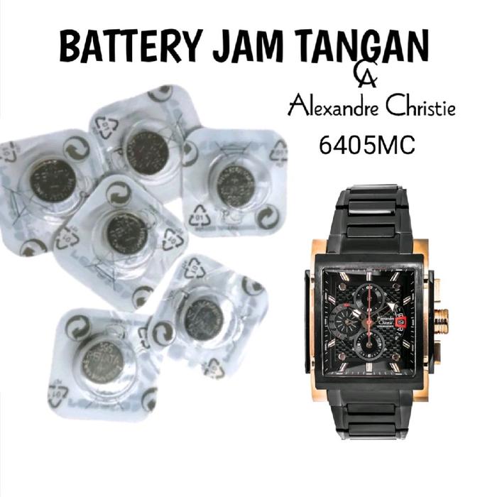 battrai jam tangan Alexandre Christie battrai pengganti battrai jam original ac 6405mc