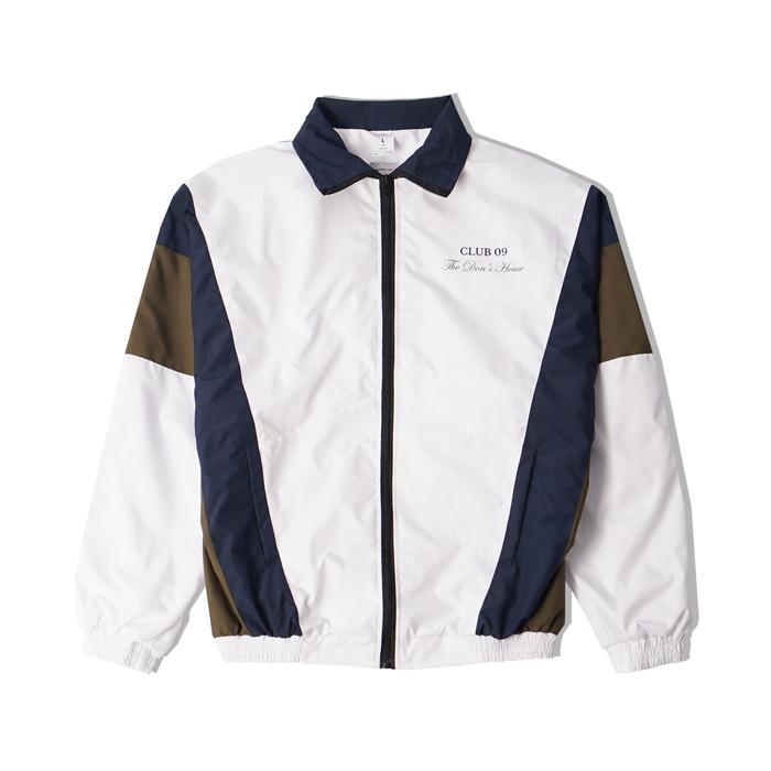 The Don's House SONAR WHITE X SAGE - Jaket Tracksuit Pria Wanita Unisex Hijau Parasut