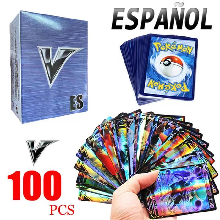100pcs Pokemon Card Shining TAKARA TOMY Rainbow Cards Pokemon GX VMAX