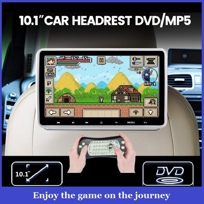2023 New Car Headrest with Monitor 10.1" 1024*600 USB/SD/IR/FM TFT