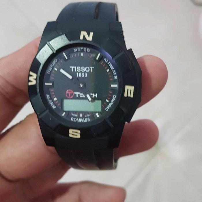 jam tangan tissot T Touch T001520 A mulus lengkap