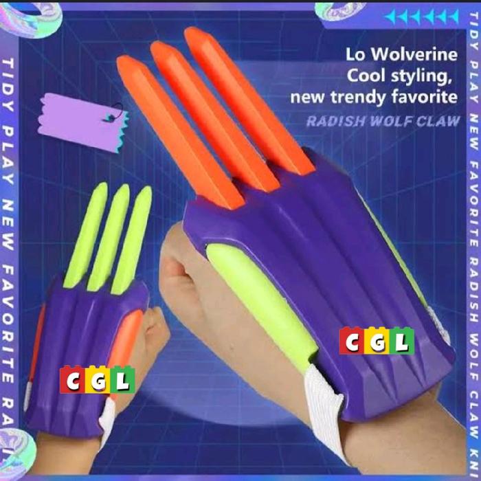 CGL Mainan Cakar Wolverine Pisau Wortel Claw X-men Cosplay Hero Murah