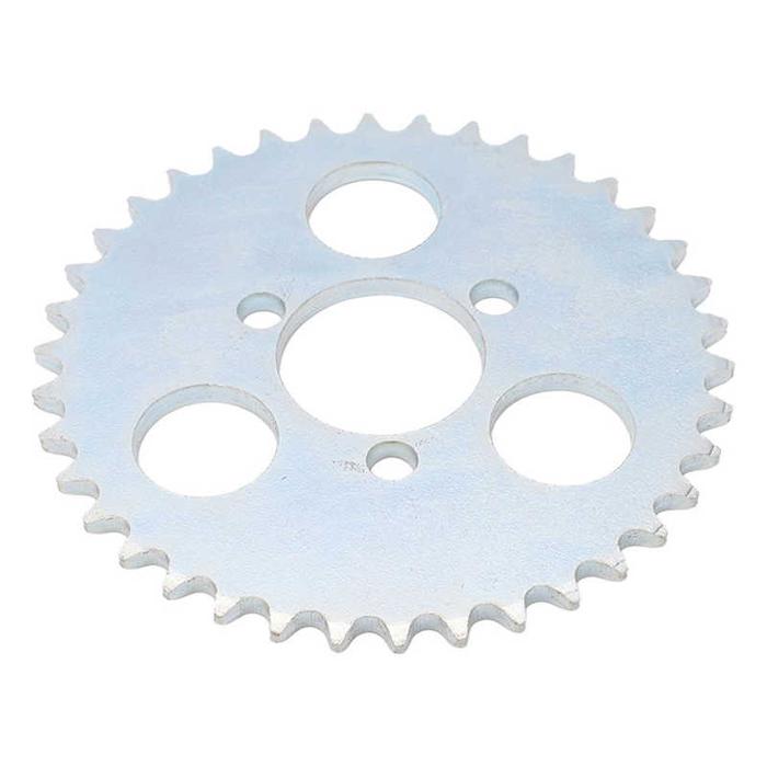 Sproket Belakang 38T Ketangguhan Kuat Mudah Dibawa Rantai Sproket