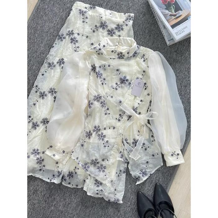 ELENA - Arsila oneset setelan nita kekinian oneset lebaran kondangan-setelan rok elegan brukat me h