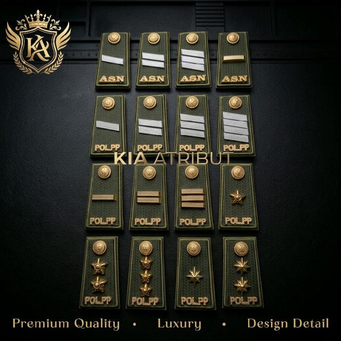 Pangkat Satpol PP Premium Luxury Terlengkap - Pangkat Pol PP PPPK - Pangkat Pol PP 2A/2B/2C/2D - Pan