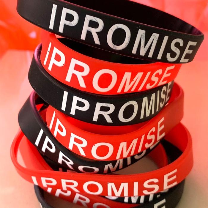 Gelang Karet i Promise/ Gelang Olahraga/ Gelang Pickleball/ Gelang Badminton/ Gelang Futsal
