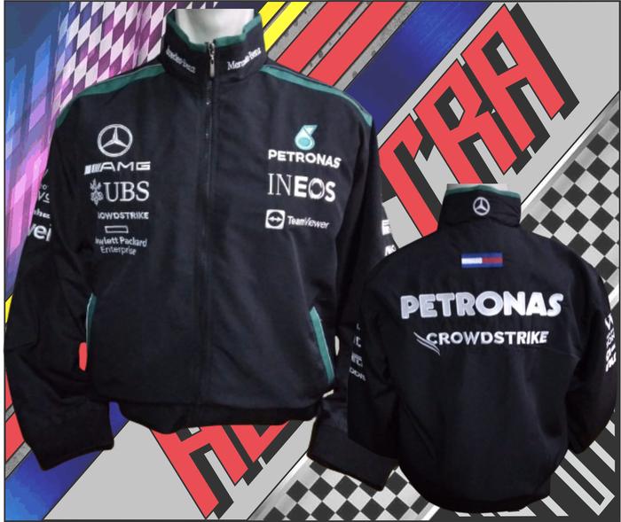 AZPUTRA-Racing Jacket Petronas Balck Series