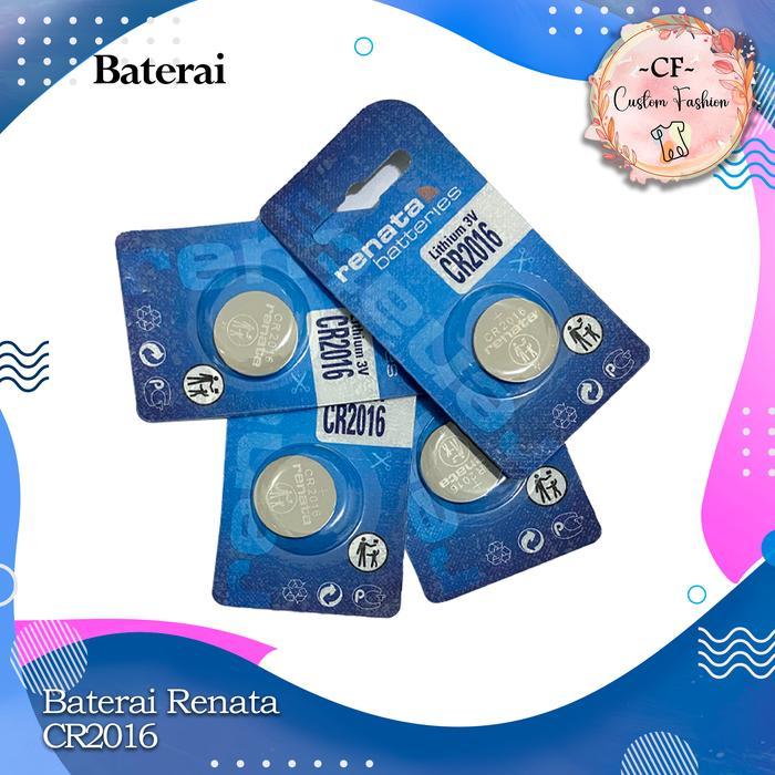 Baterai Renata Cr2016 Cr 2016 Battery Renata Cr2016 Cr 2016 Batre Renata Cr2016 Cr 2016 Prenium