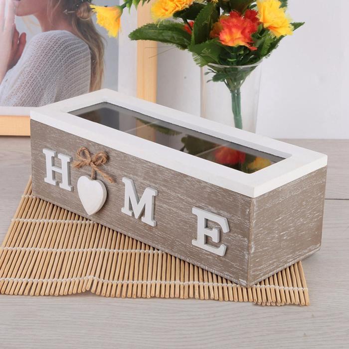 Storage Box Tea Bag Jewelry Organizer Storage Box Desktop Container