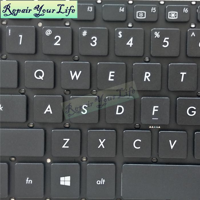 Brazil Laptop keyboard Brazilian BR English US Keyboard for ASUS