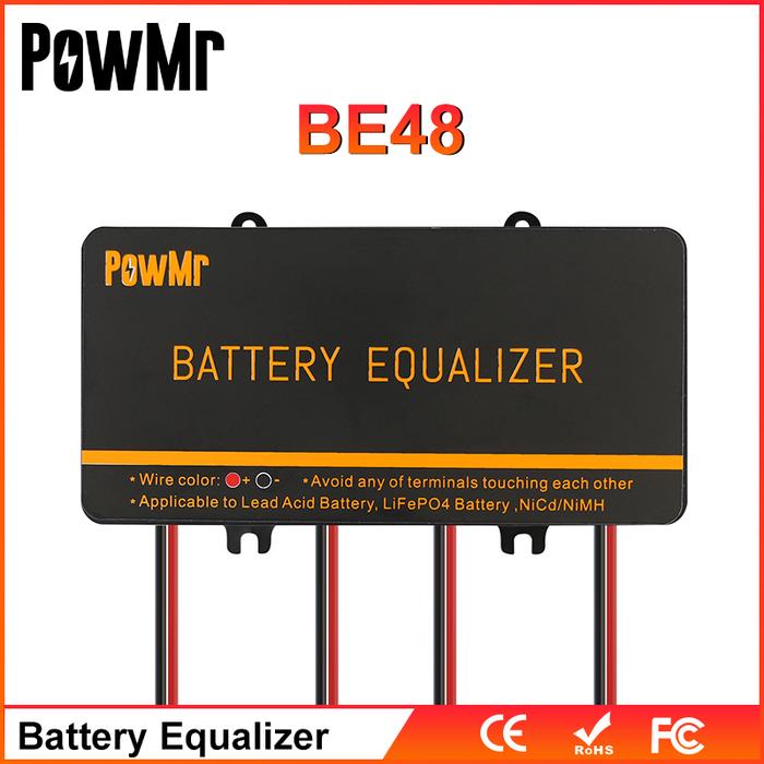 PowMr Lifepo4 Battery Equalizer 48V Voltage Balancer for Lead Acid