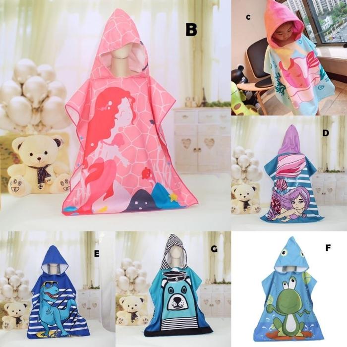 HR3 HANDUK PONCO JUMBO 70X150CM/HANDUK PONCO ANAK USIA 7-13TH/HANDUK RENANG JUMBO/HANDUK PONCO REMAJ