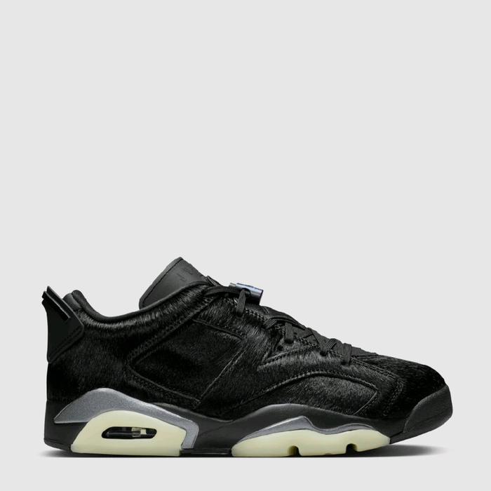 NIKE WOMEN'S SHOES - NIKE AIR JORDAN 6 RETRO LOW - BLACK/BLACK-BLACK