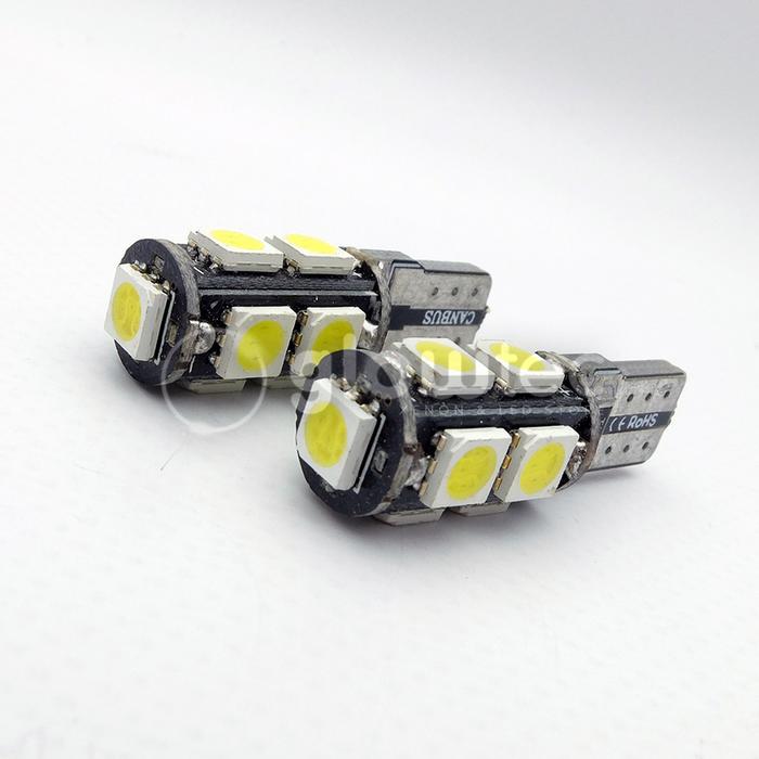 10pcs T10 9SMD 5050 LED Canbus 12V Car LED Light Canbus T10 W5W