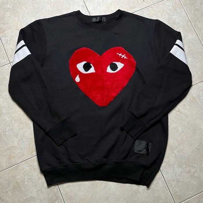 Crewneck Play CDG Fashion
