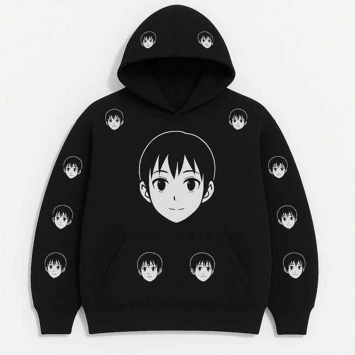 JUGLER | SWEATER HOODIE BOXY OVERSIZE ALLETS