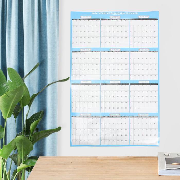 2024 kalender dinding liburan 2024 kalender perencana bulanan janji