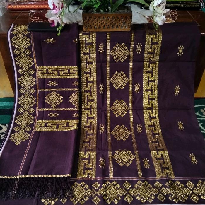 set sadum sutra uis nipes uis Karo songket
