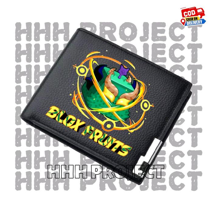 Dompet Uang Kartu Kulit Anak BLOX FRUIT NEW DRAGON ROBLOX DOMPET LIPAT BISA COD Fashion
