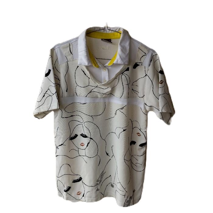 Polo shirt Puma Tennis Original Wanita Kaos Kerah Baju