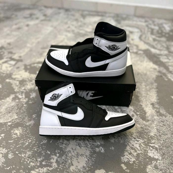 Nke Air Jordan 1 retro high OG black white