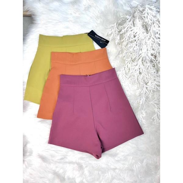 BAWAHAN CELANA PENDEK KATUN HIGHWAIST WEENA SHOP IMPORT BKK/BANGKOK