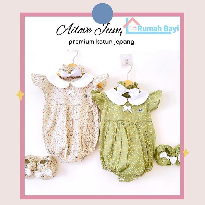 Jumper Bandana Baju Sepatu Lucu Anak Konveksi Pakaian Bayi Perempuan Cewek