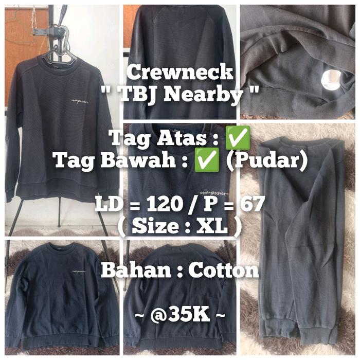 Crewneck "TBJ Nearby" - @35K