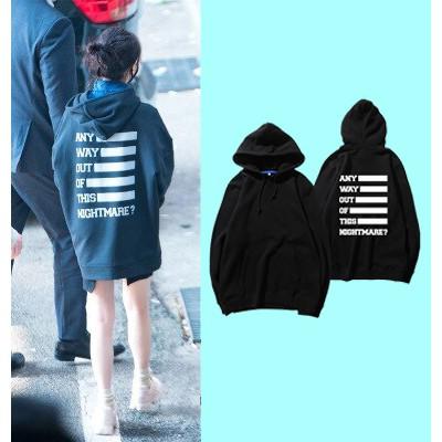 HOODIE CUSTOM ANY WAY OUT OF THIS NIGHTMARE ? IU LEE JI EUN HOODIE
