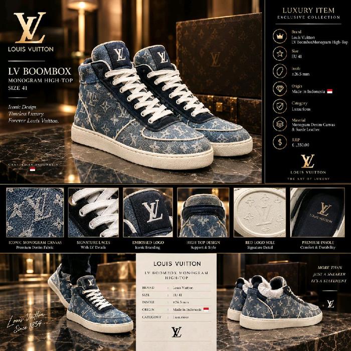 Elvi Boombox Blue Denim