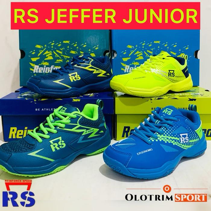 Sepatu Badminton Anak RS Jeffer JF 889 890 891 892  893 894 895 896 Junior JR Original