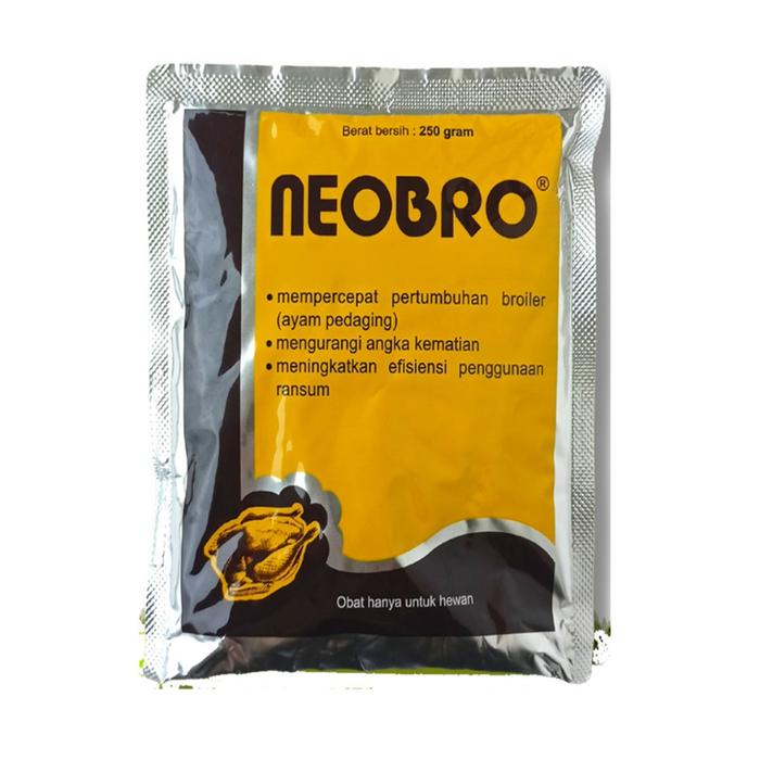 Neobro Vitamin Ayam 250 Gram Neo Bro Penggemuk Ayam Obat Gemuk Ayam Burung Unggas