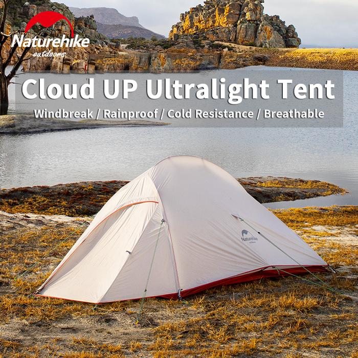 Naturehike Cloud Up 1 2 3 Persons Upgrade Camping Tent Ultralight