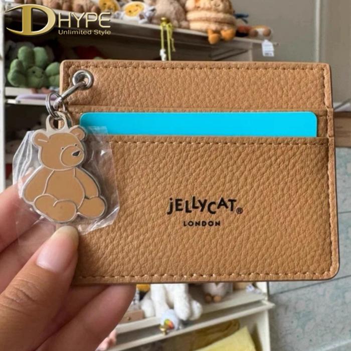 JELLYCAT BARTHOLOMEW BEAR CARD HOLDER 100% ORIGINAL