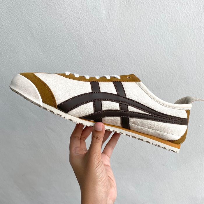Mexico 66 cream coklat suede | sepatu otsuka onsu | slip on
