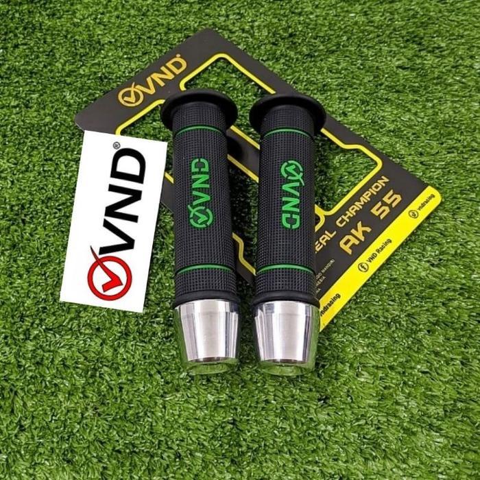 Paket Variasi 2in1 Handgrip VND AK55 + Jalu Stang Chrome Model Pcx Sarung Gas Jalu Stang Universal M
