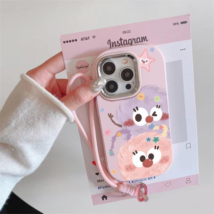 Case iPhone PlusProMax 13 X XR SE2 6 15 XS 14 12 8 6s SE3 Plus 7Plus Max XS 11 Hologram Murah cute C