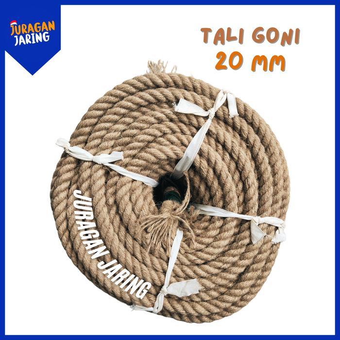 Sale! - Tali Tambang Goni 20 Mm Dadung Besar Untuk Tarik Tambang, Tarik Barang, Angkat Barang