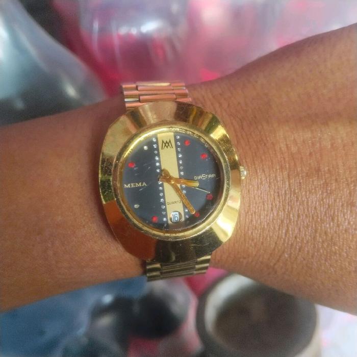 Jam Tangan Pria vintage MEMA original QUARTZ japan