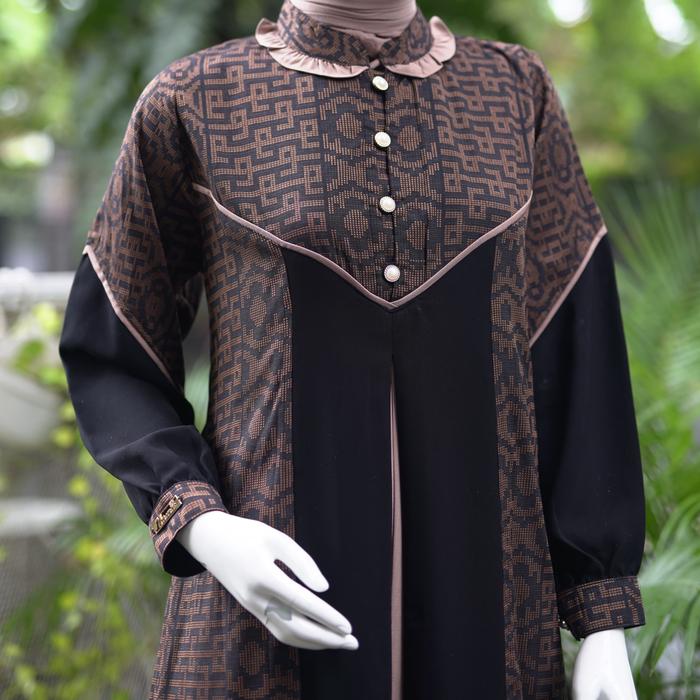 Gamis Naura Premium / Dress dari Naura / Gamis Songket Naura Mewah / Gamis Lebaran / Gamis Ramadhan