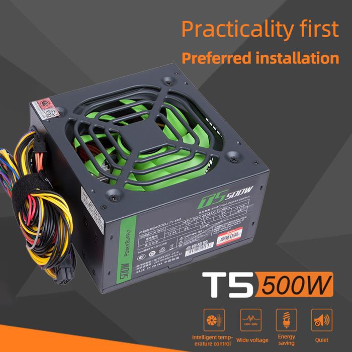 Power Supply Module Dual 6Pin 2 SATA PC Power Computer Power Supply