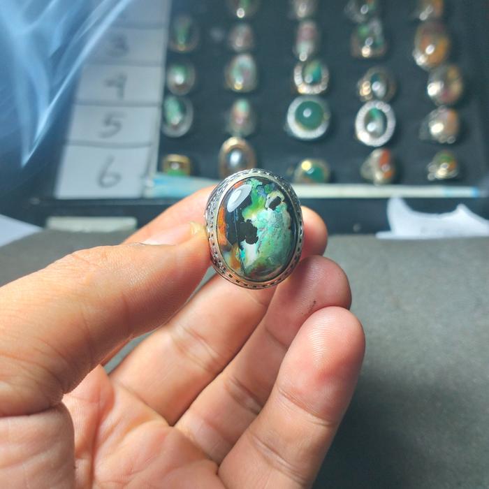 Cincin Batu Akik Garut Odim - BGT106, Model Terbaru