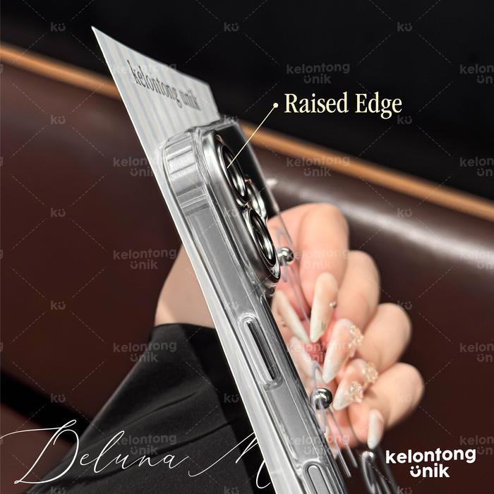 β€Newβ₯ Kelontong Unik | Deluna Mirror Pearl Coquette Case Cermin Campro Kaca Anticrack - Hardcase/ Ca