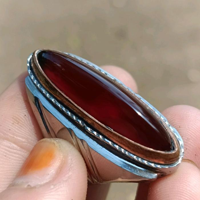 batu akik anggur pandan merah