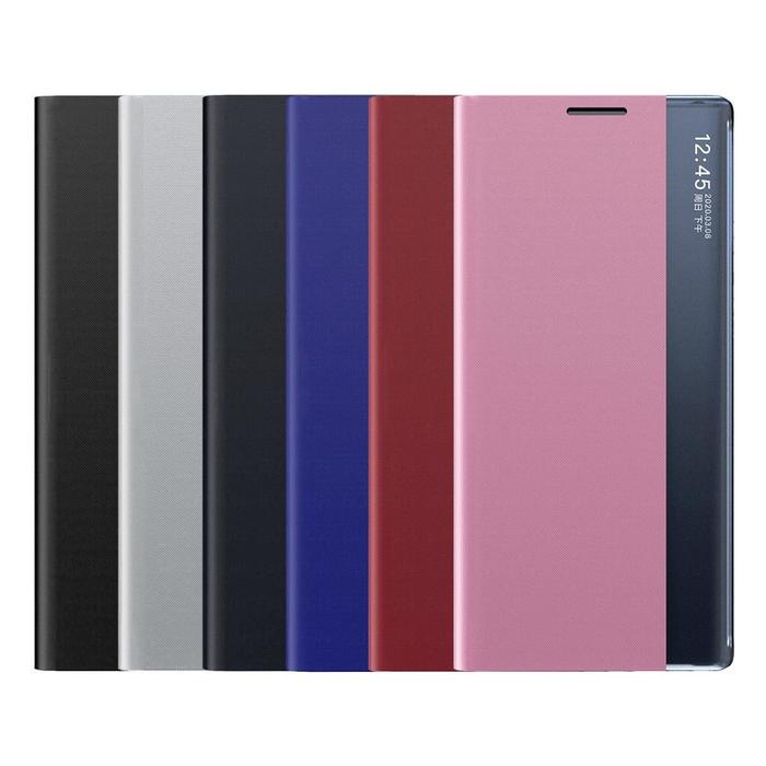 Case Samsung S10 Plus M31 M21 casing Smartview flip cover standing