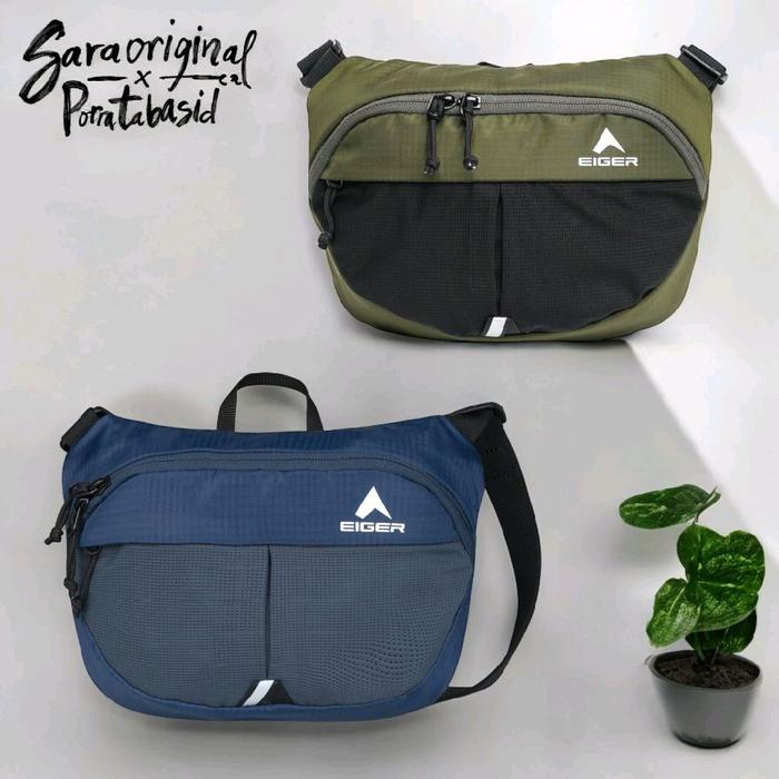 Eiger PARADISE 1.0 WAISTBAG Tas Selempang Pria Original